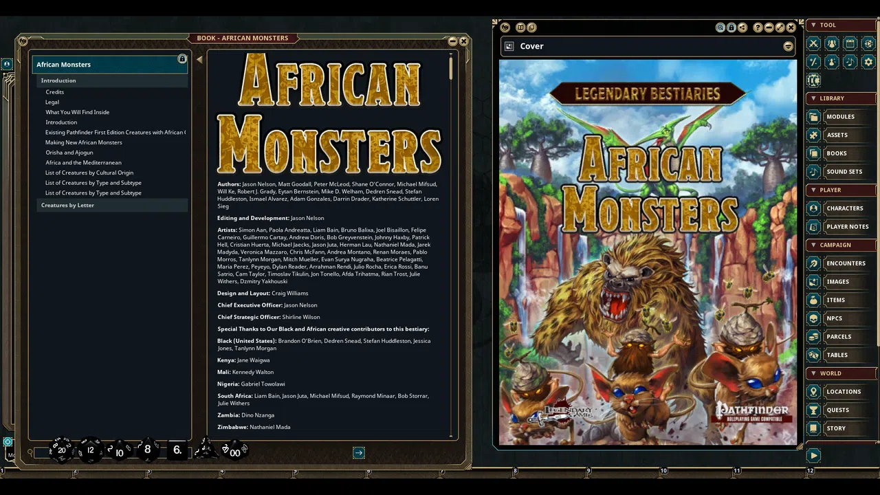 Fantasy Grounds - African Monsters (PFRPG) Screenshot 4