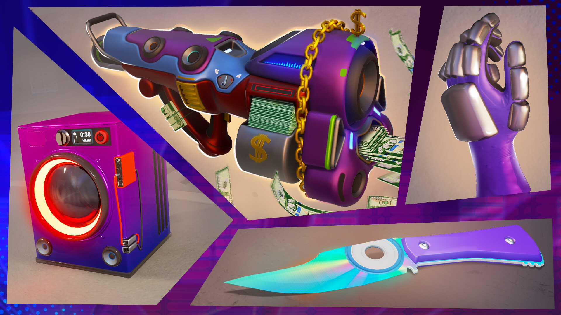 Cash Cleaner Simulator - LOUD & LOADED Screenshot 0