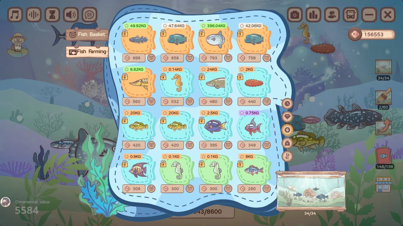 NoSlack Pets: Lo-Fi Paws - Ocean Dream Nook Screenshot 4