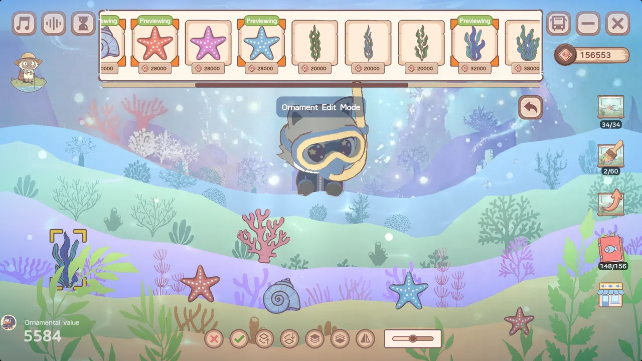 NoSlack Pets: Lo-Fi Paws - Ocean Dream Nook Screenshot 6