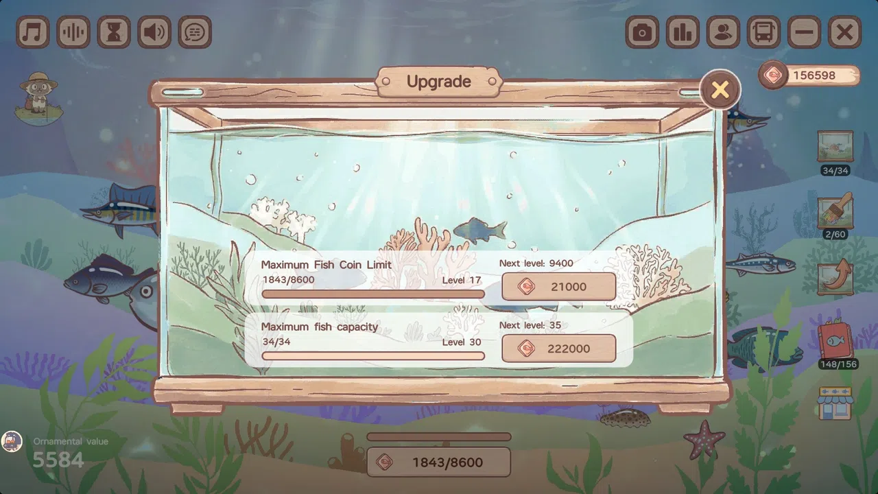 NoSlack Pets: Lo-Fi Paws - Ocean Dream Nook Screenshot 3