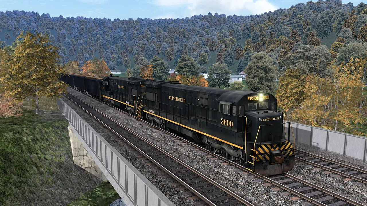 Train Simulator: Clinchfield Railroad U36C Loco Add-On Screenshot 4