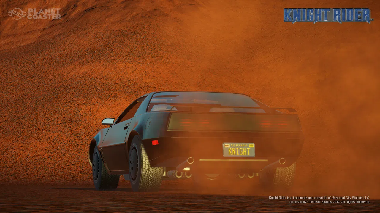 Planet Coaster - Knight Rider™ K.I.T.T. Construction Kit Screenshot 2