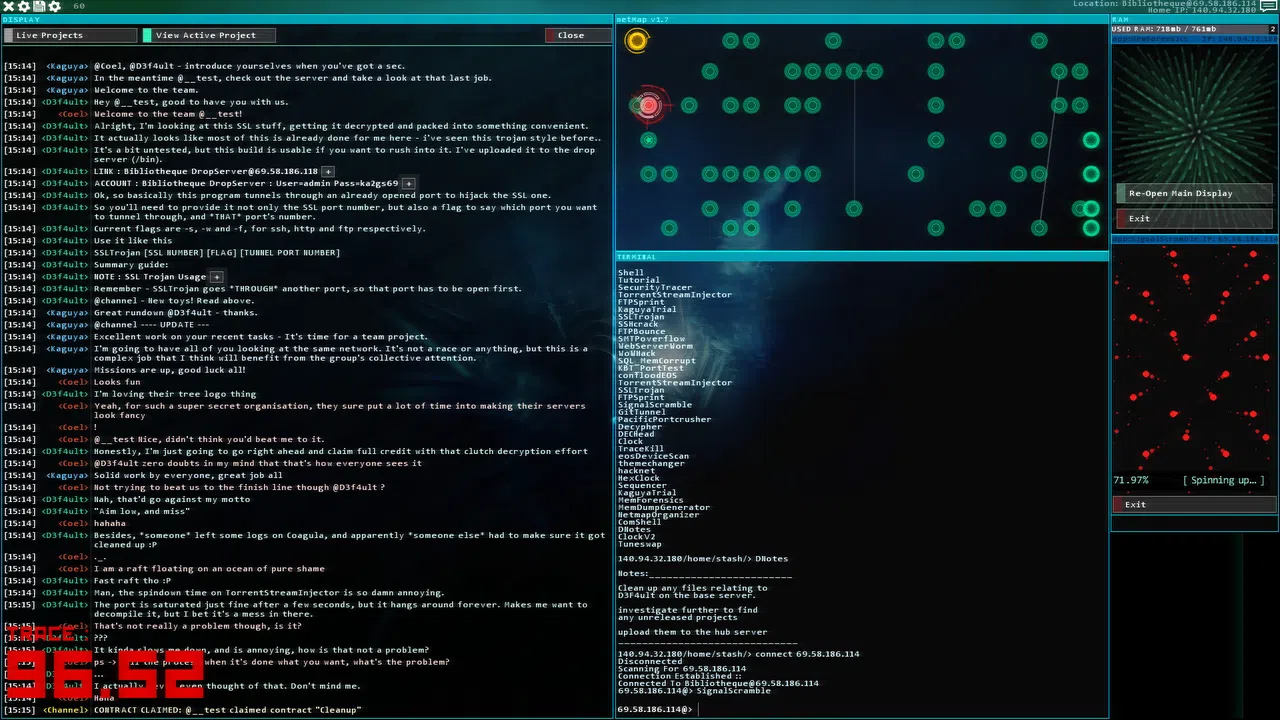 Hacknet - Labyrinths Official Soundtrack Screenshot 1