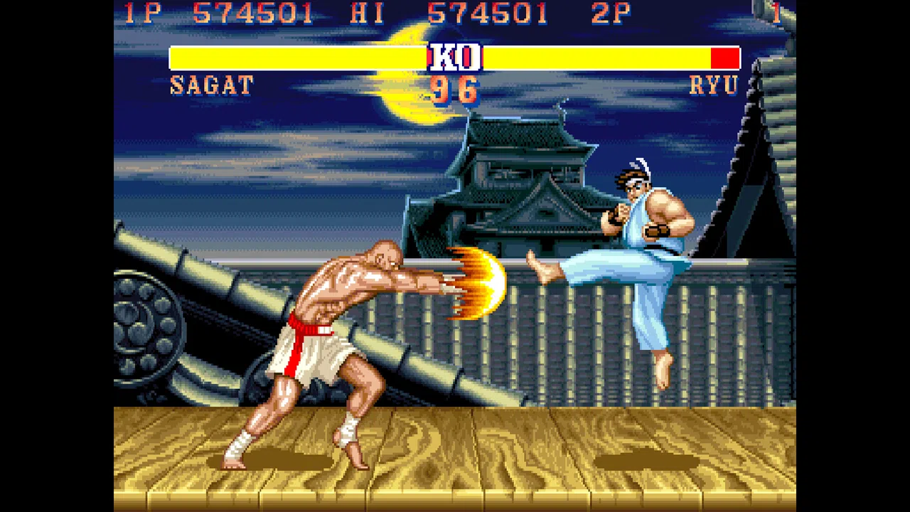 Capcom Arcade Stadium：STREET FIGHTER II' - Hyper Fighting - Screenshot 1