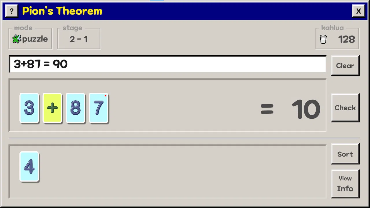 Pion's Theorem Screenshot 1