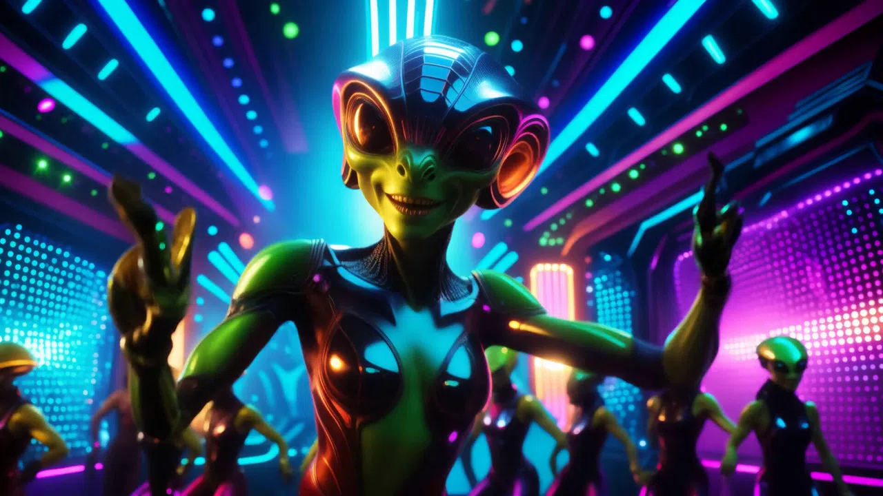 AI-VJ - Aliens Visuals Screenshot 12