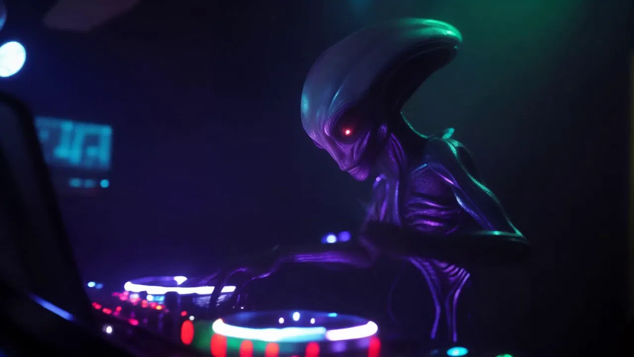 AI-VJ - Aliens Visuals Screenshot 2