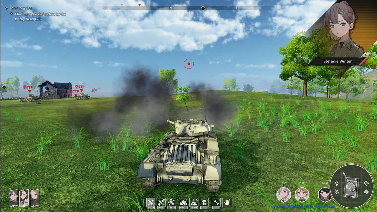 Panzer Knights - Churchill & Valentine Screenshot 0