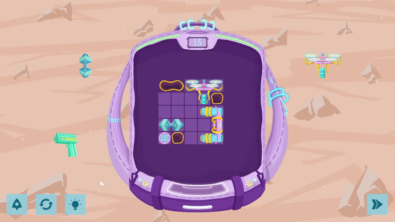 Tidy Backpack: In the Faraway Lands Screenshot 1