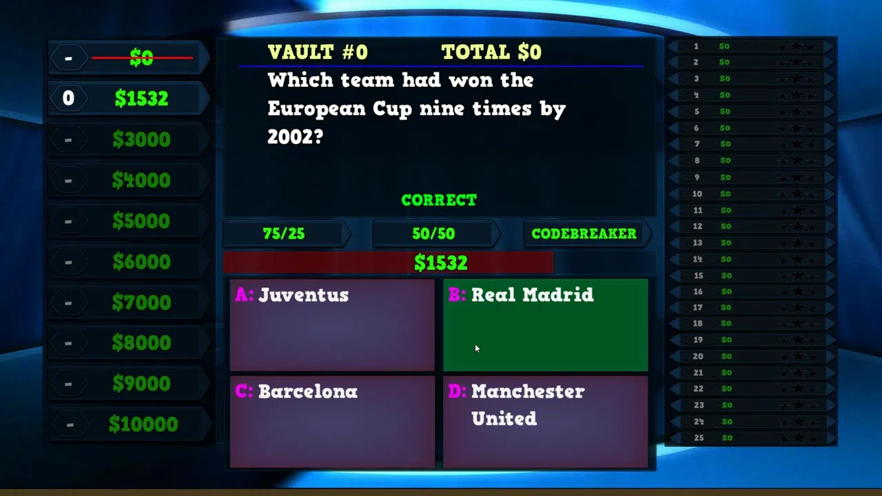 Trivia Vault: Soccer Trivia Screenshot 0