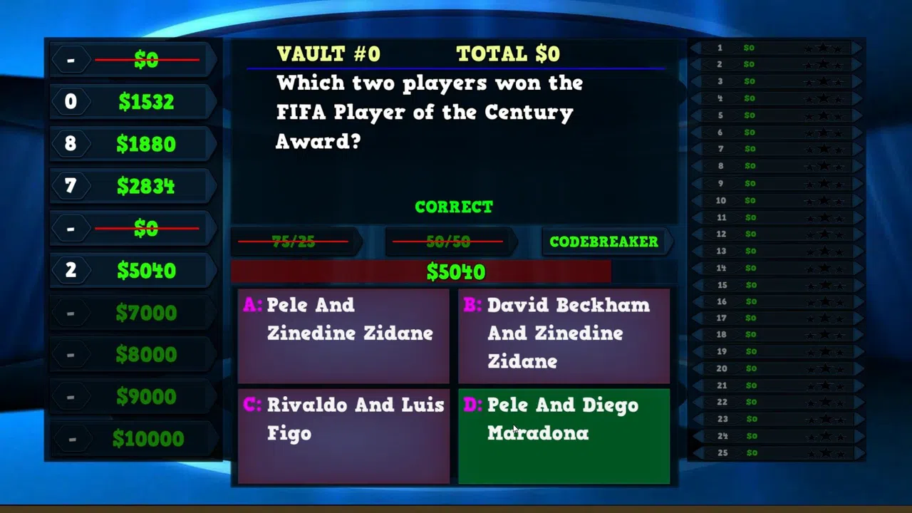 Trivia Vault: Soccer Trivia Screenshot 4