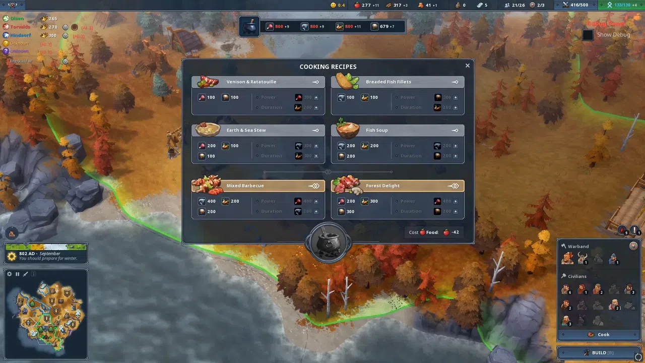 Northgard - Ratatoskr, Clan of the Squirrel Screenshot 4