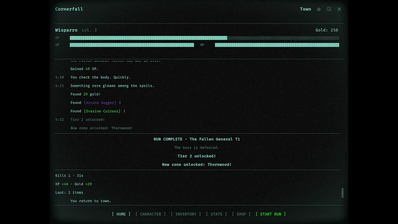 Cornerfall Screenshot 0