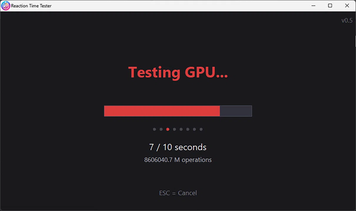 Reaction Time Screenshot 0