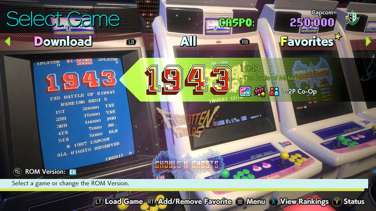 Capcom Arcade Stadium: Invincibility Screenshot 3