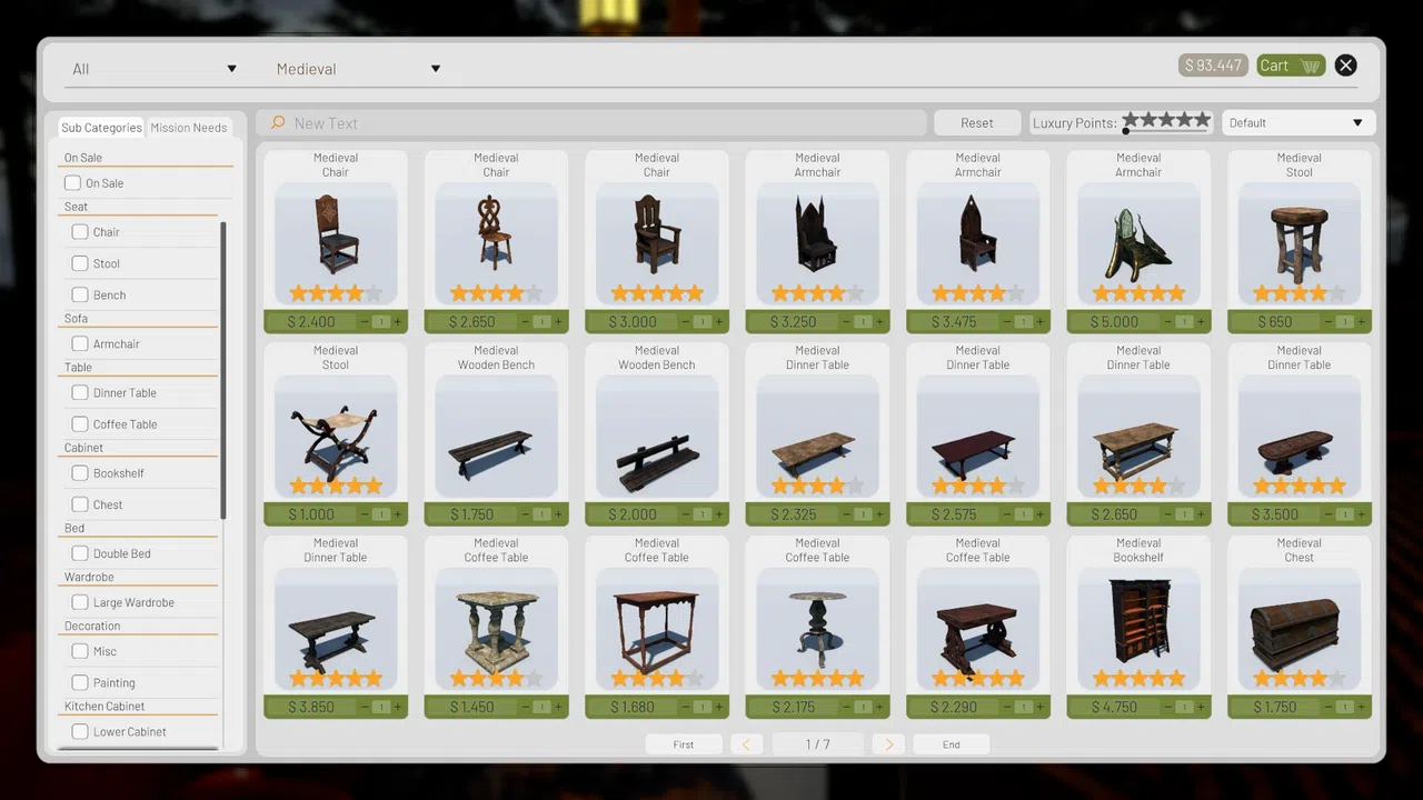 ContractVille - Medieval Furniture Pack Screenshot 4