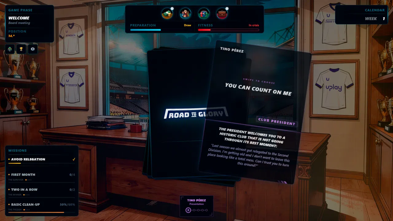 Road To Glory Screenshot 1
