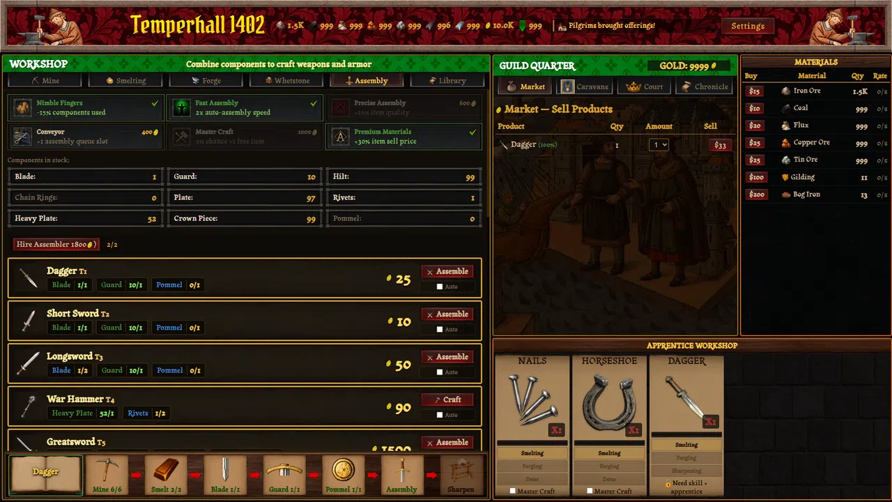 Temperhall 1402 Screenshot 1