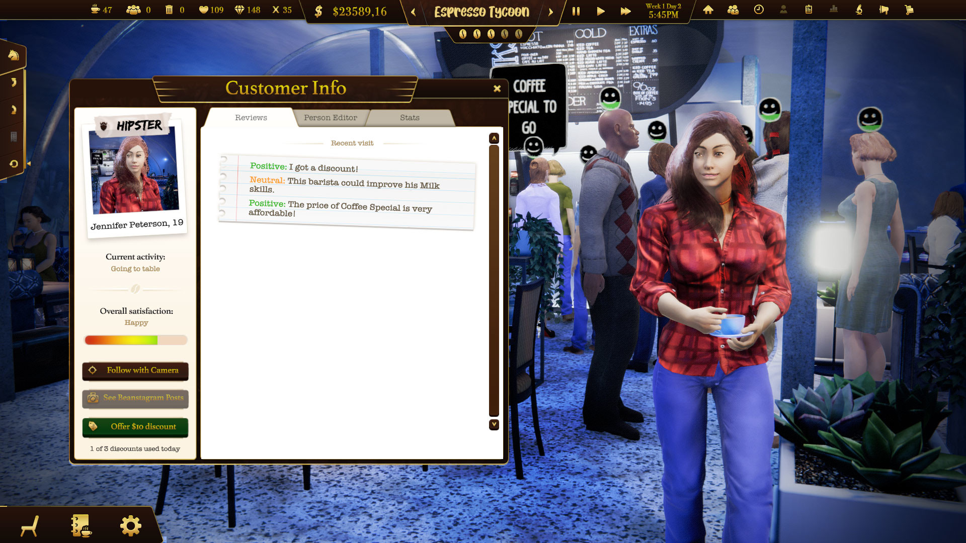 Espresso Tycoon Prologue: Underwater Screenshot 4