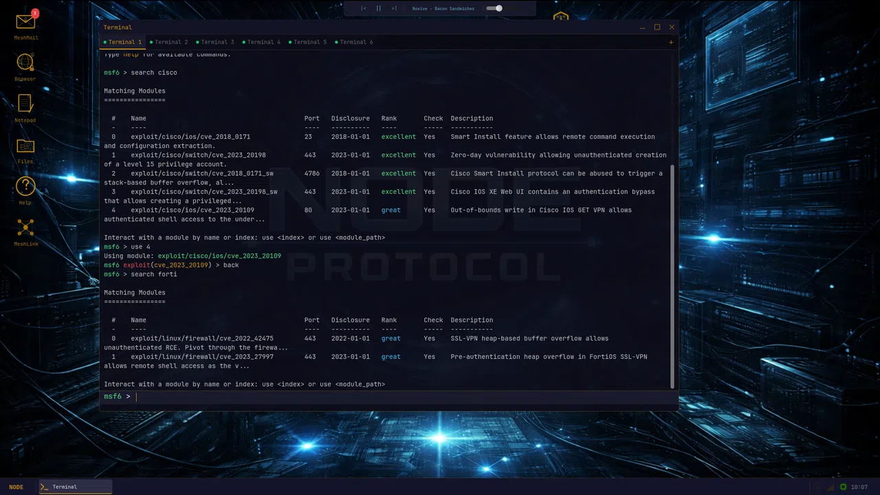 NODE: PROTOCOL Screenshot 6