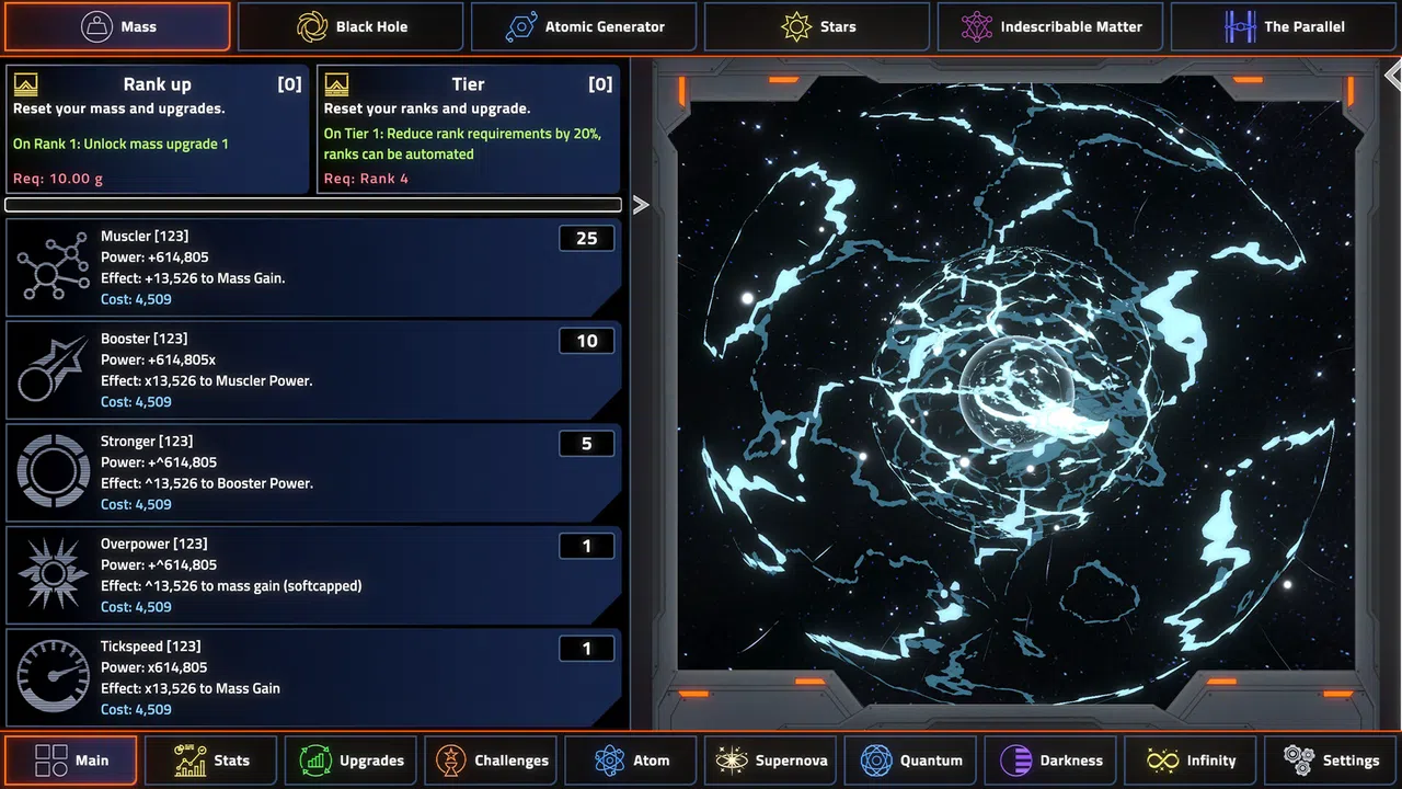 Incremental Mass Rewritten Screenshot 0