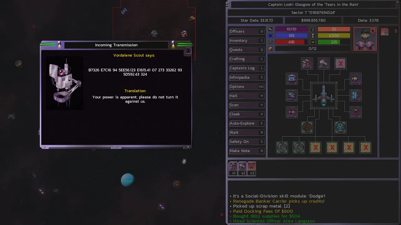 Approaching Infinity: Interface Expansion Screenshot 3