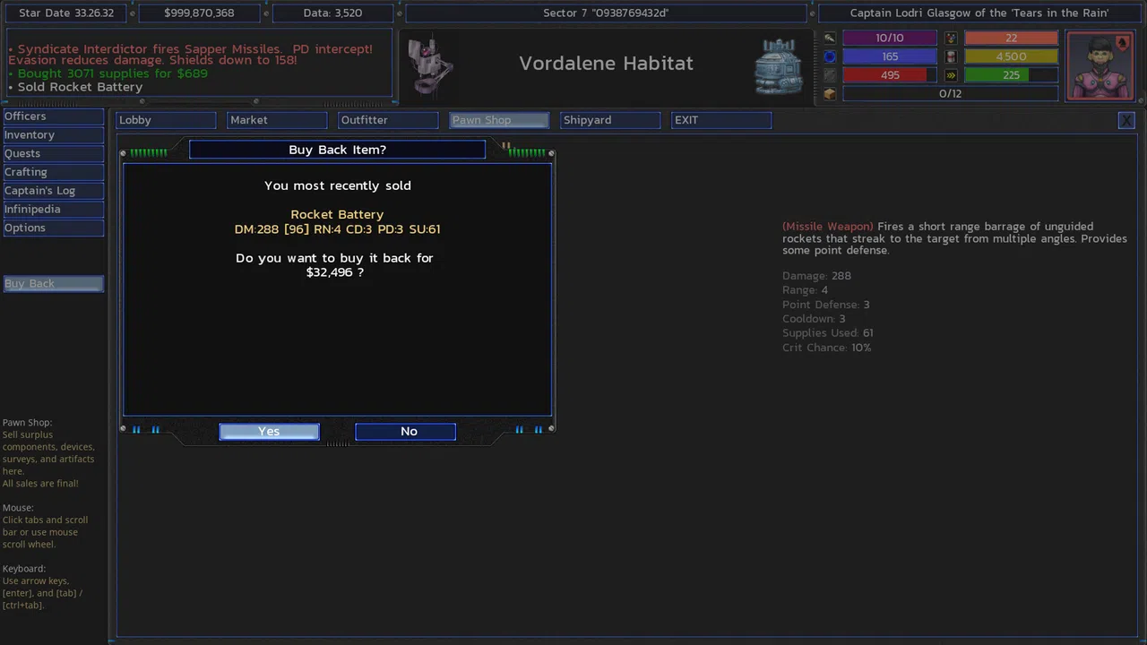 Approaching Infinity: Interface Expansion Screenshot 0