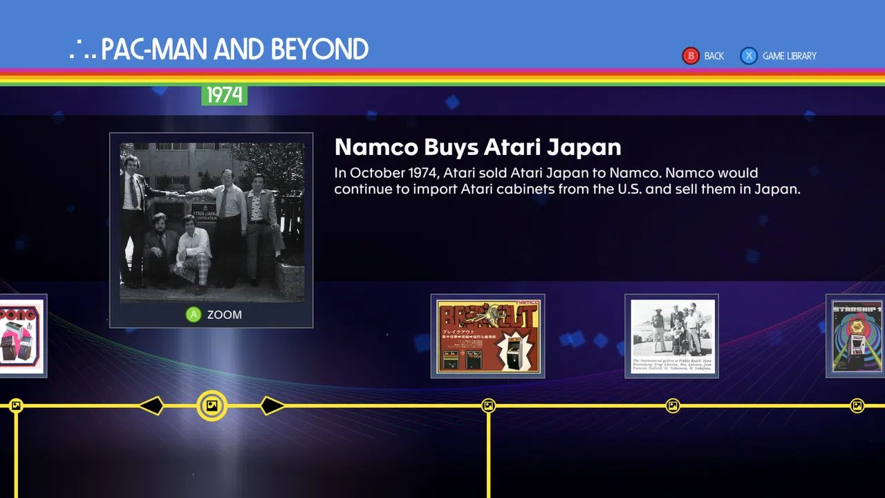 Atari 50: THE NAMCO LEGENDARY PACK Screenshot 1