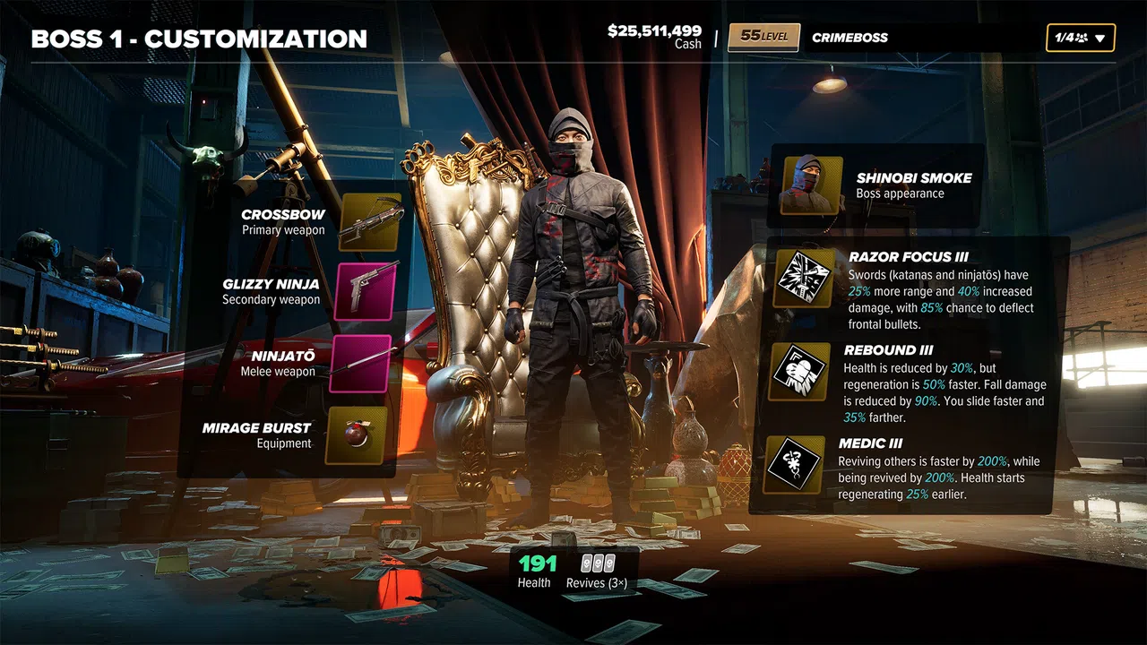 Crime Boss: Rockay City - Smoke Character Pack Screenshot 3