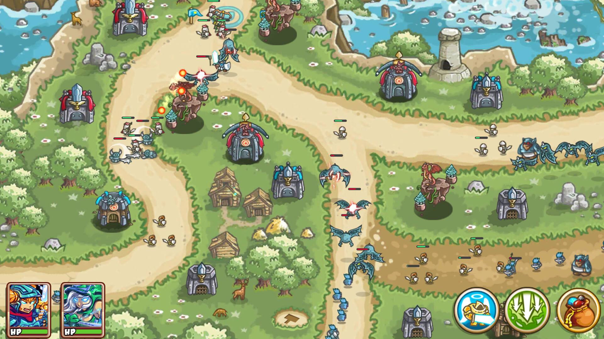 Mini Warrior Defense Screenshot 3