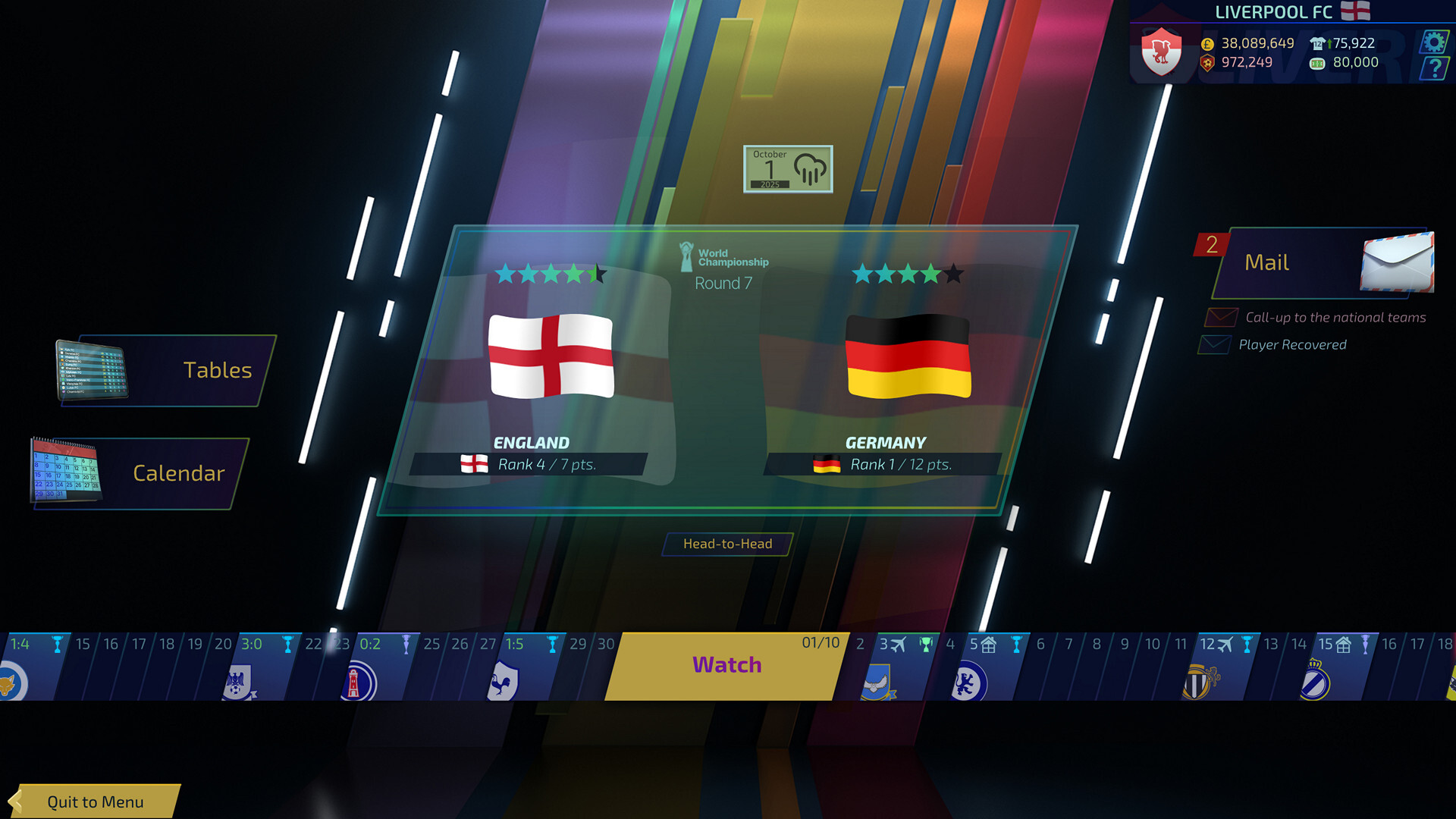 Football, Tactics & Glory 2 Screenshot 0