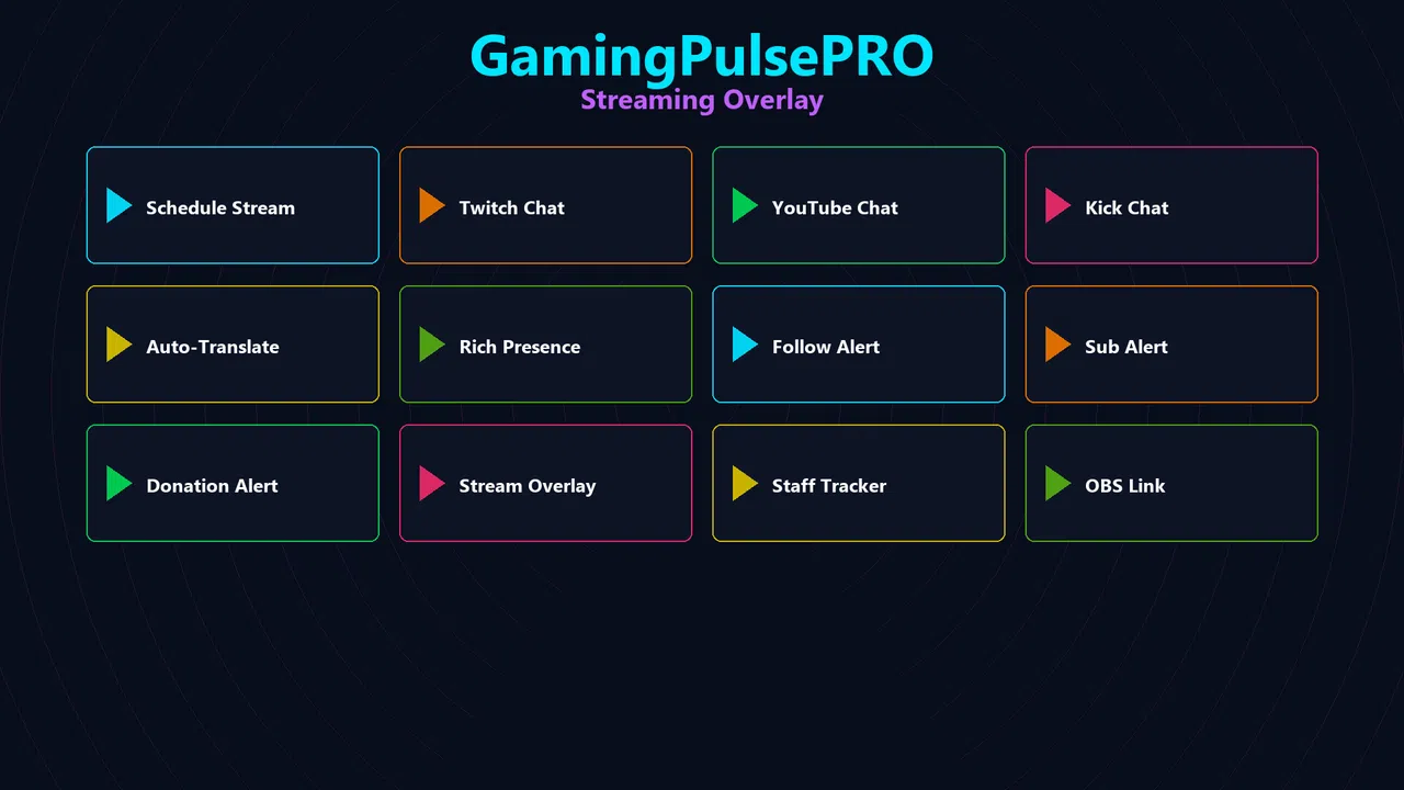 GamingPulsePRO - Streaming Overlay Screenshot 0