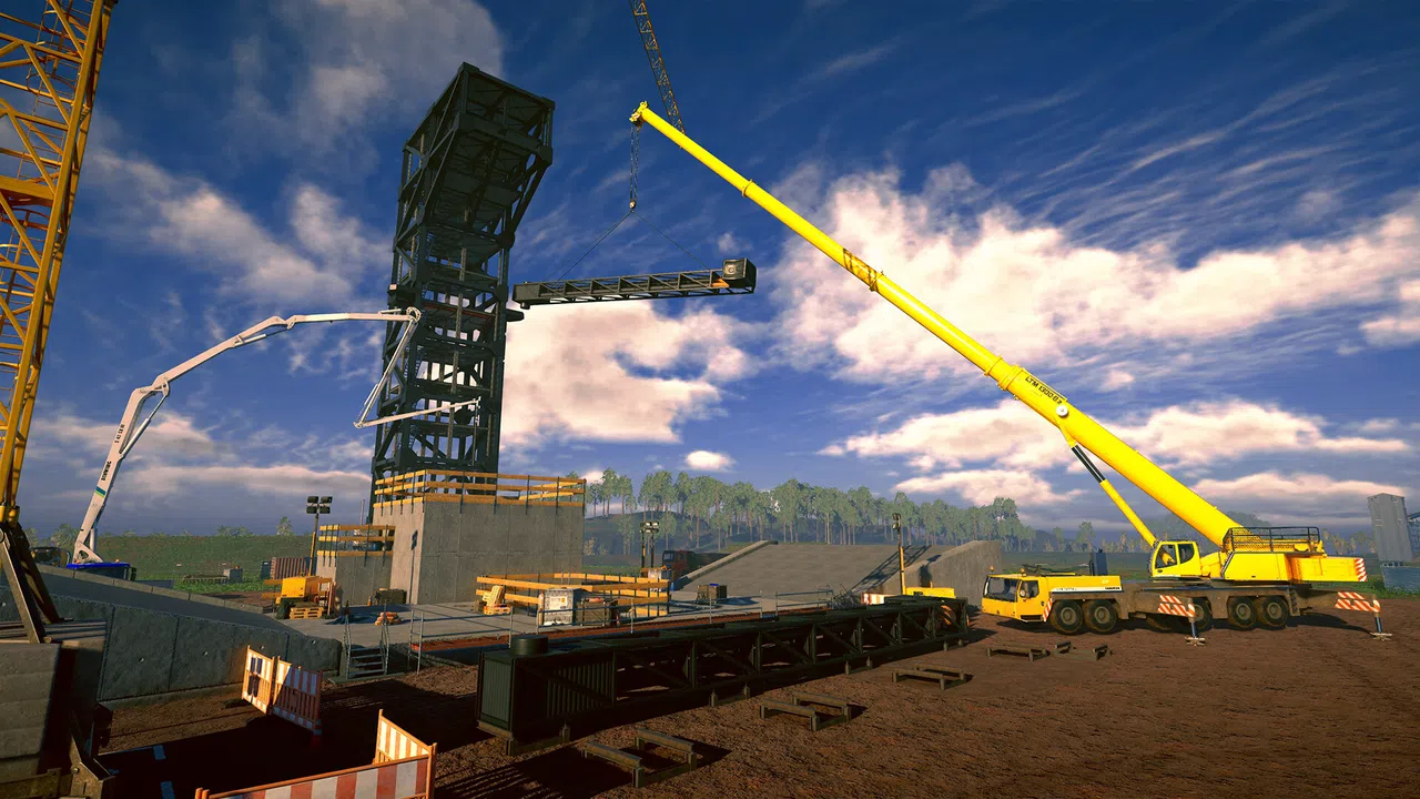 Construction Simulator - Spaceport Expansion Screenshot 1