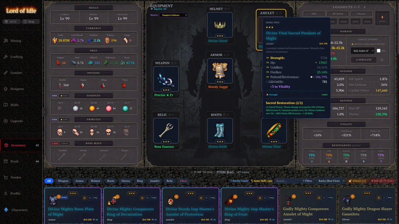 Lord of Idle Screenshot 4