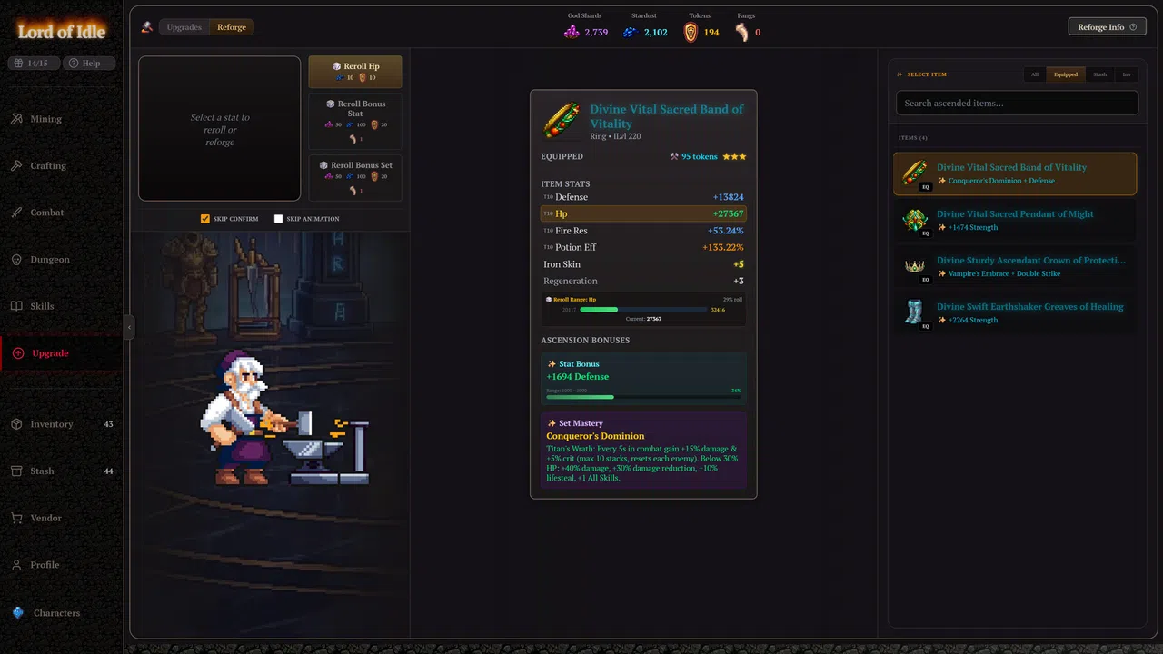Lord of Idle Screenshot 5