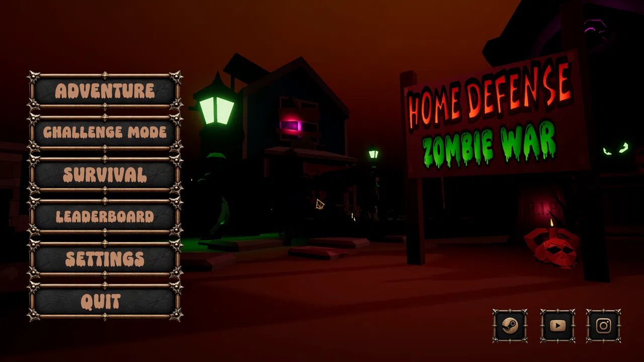 Home Defense Zombie War Screenshot 2