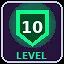 Level 10 icon
