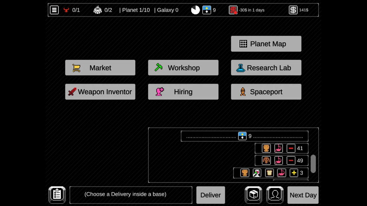 Planetary Exploration Company Demo Screenshot 4