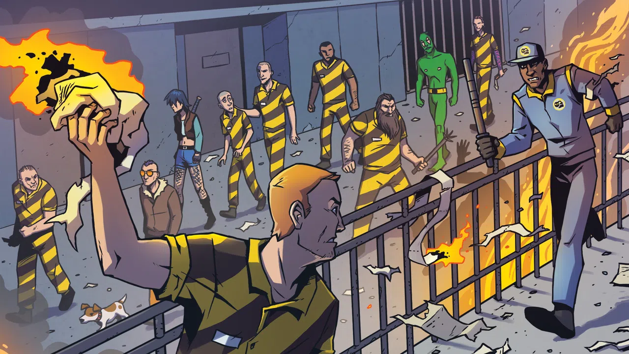 Party Hard 2 Comic Book DLC Screenshot 2