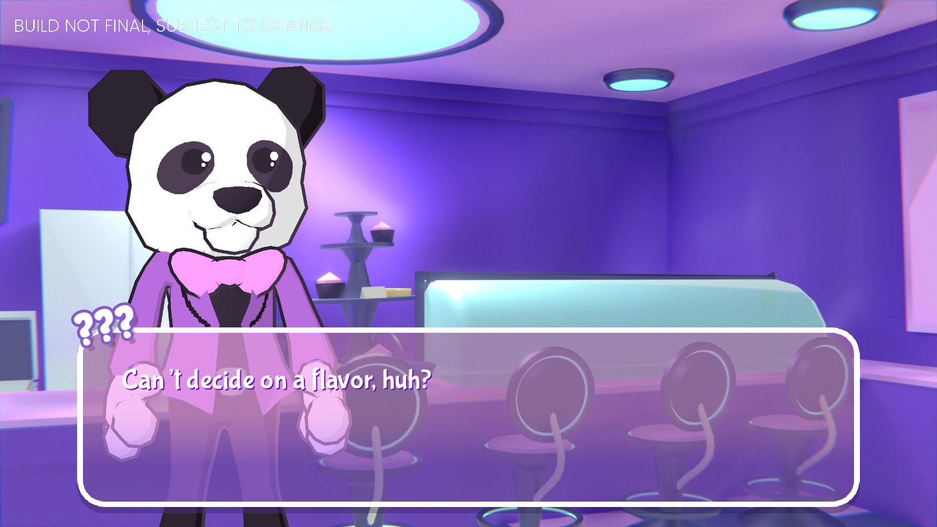 Pandamonium! Dimensional Dating Sim Screenshot 1