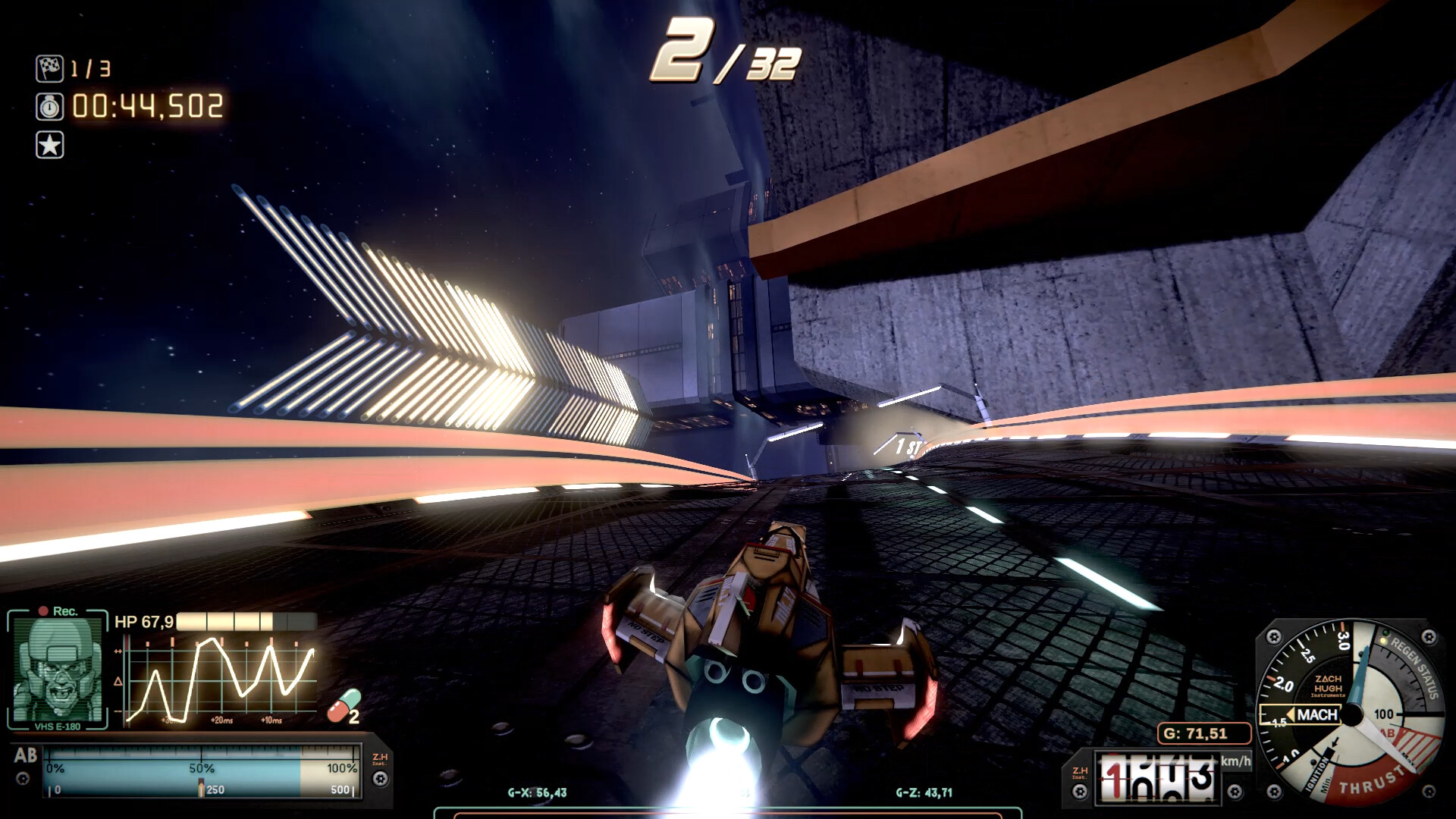 Hypersonic GP Screenshot 1