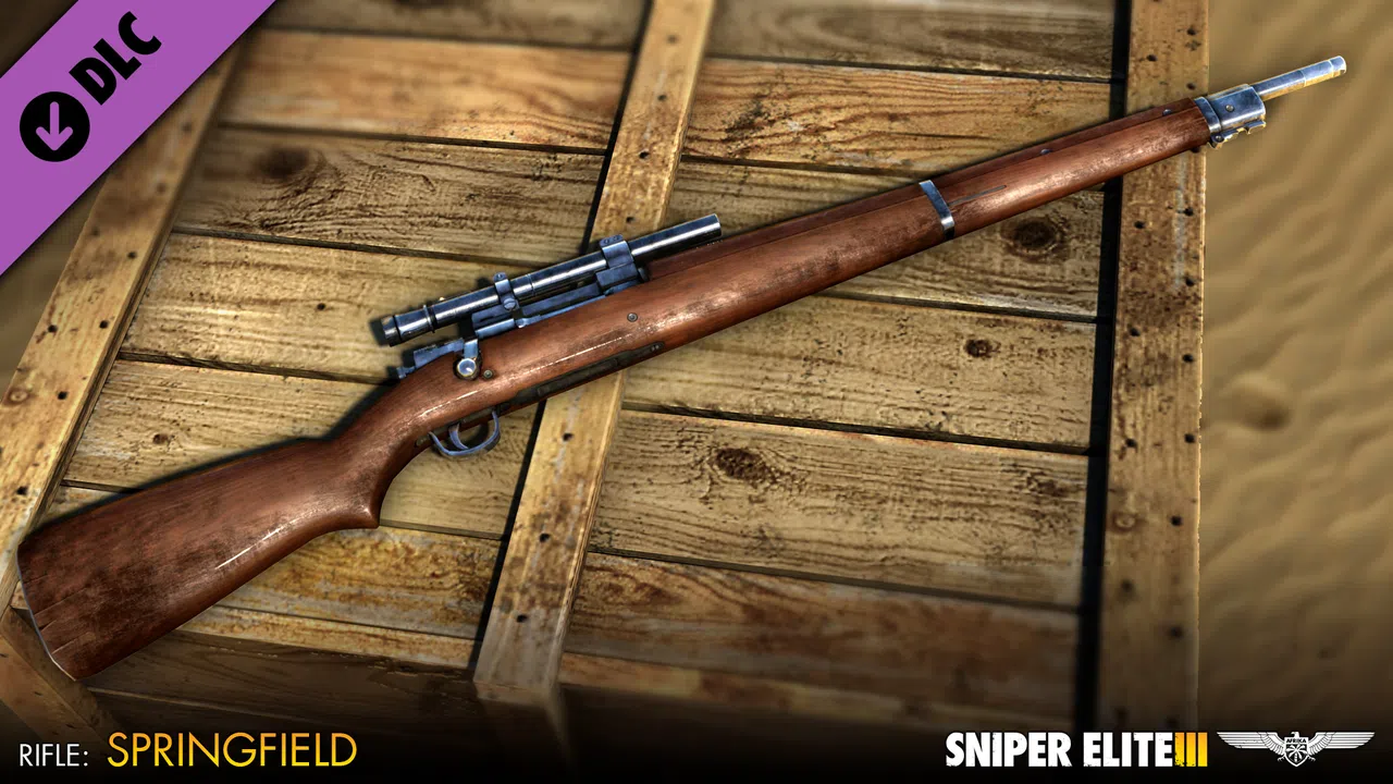 Sniper Elite 3 - Patriot Weapons Pack Screenshot 1