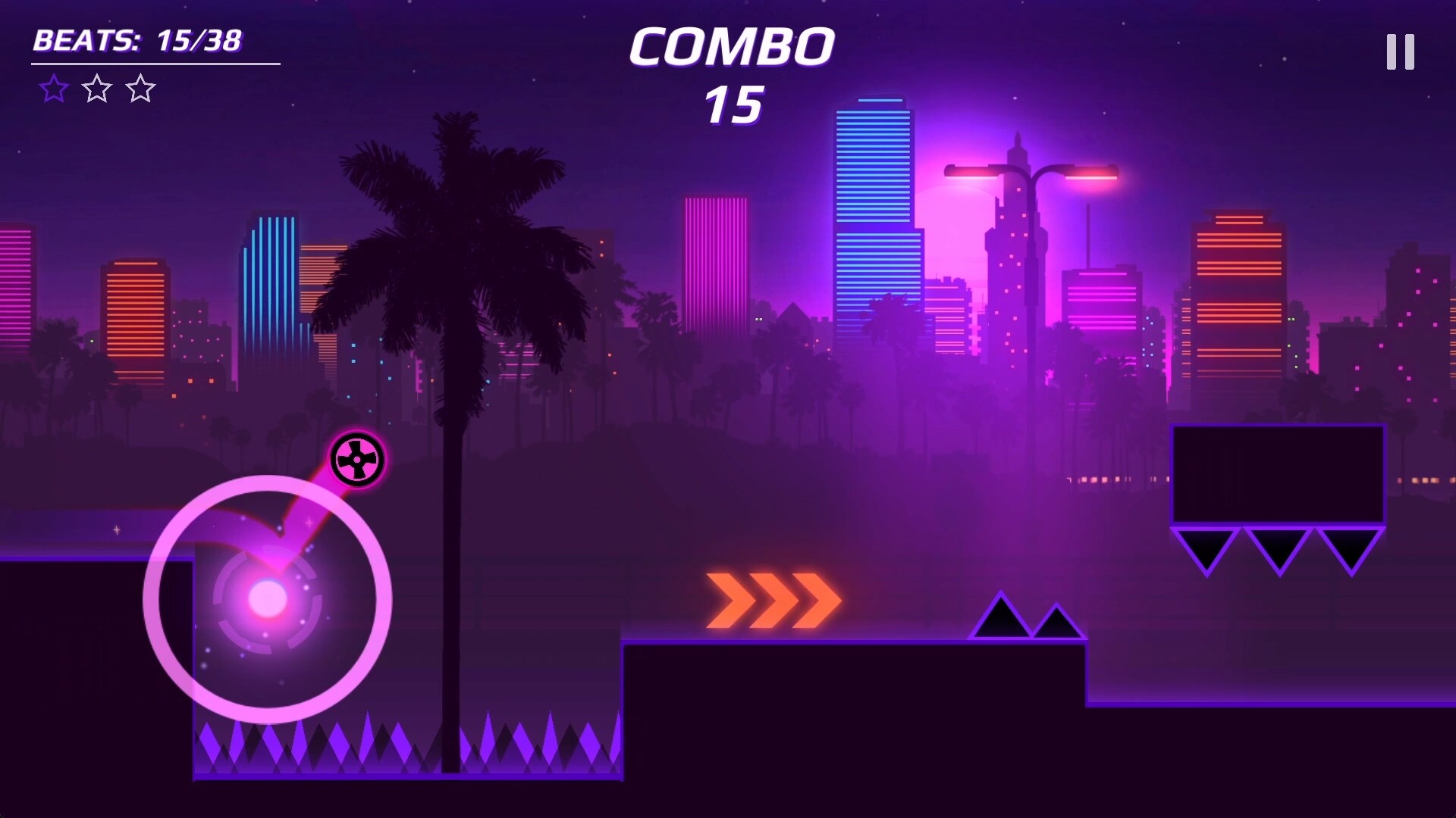 Neon Dash Demo Screenshot 2