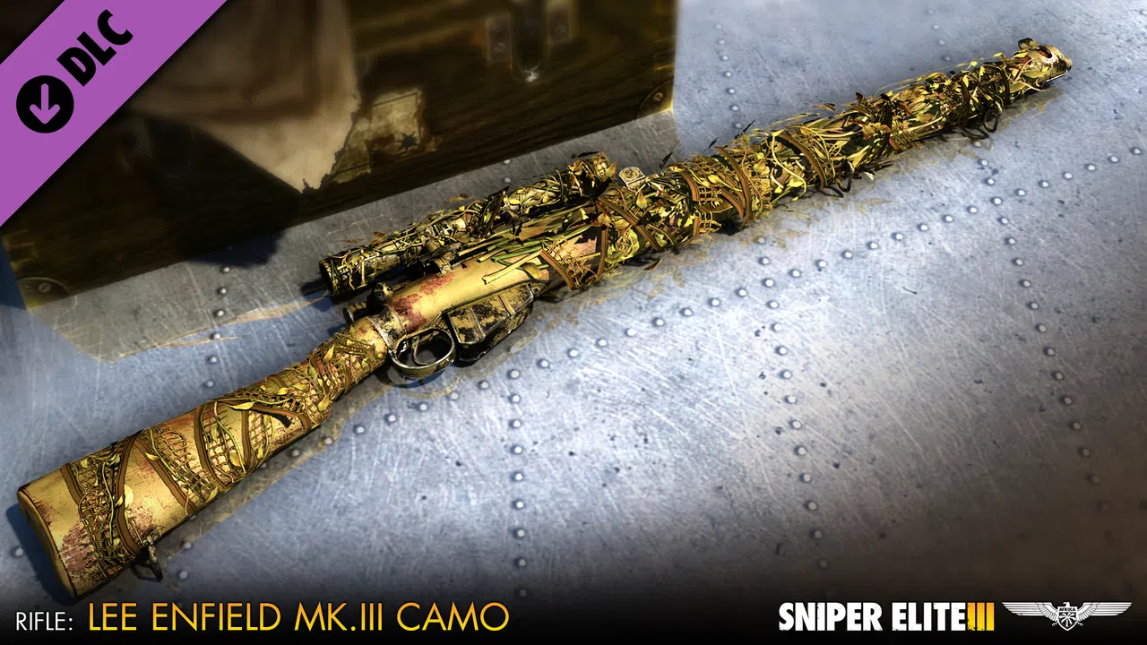 Sniper Elite 3 - International Camouflage Rifles Pack Screenshot 1