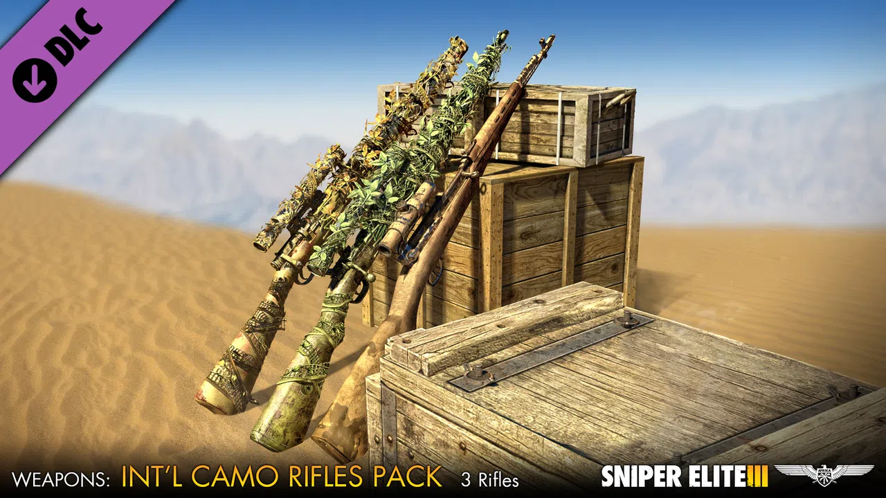 Sniper Elite 3 - International Camouflage Rifles Pack Screenshot 0