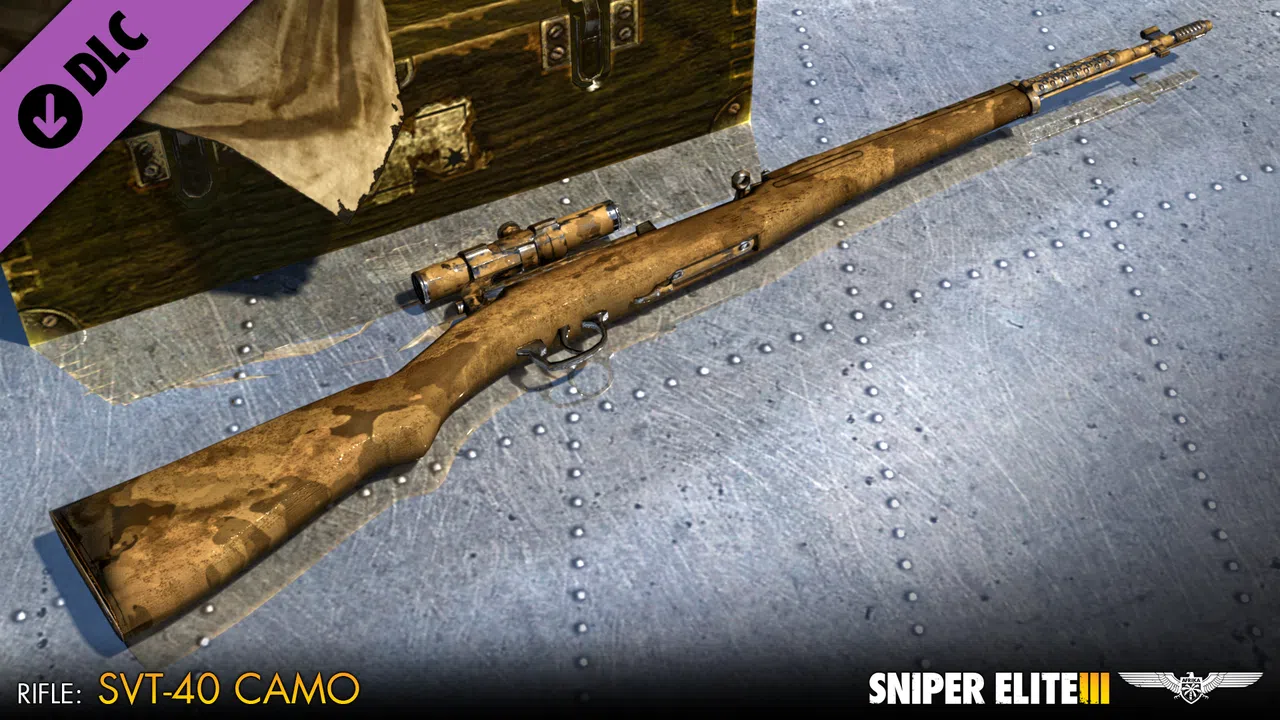 Sniper Elite 3 - International Camouflage Rifles Pack Screenshot 3