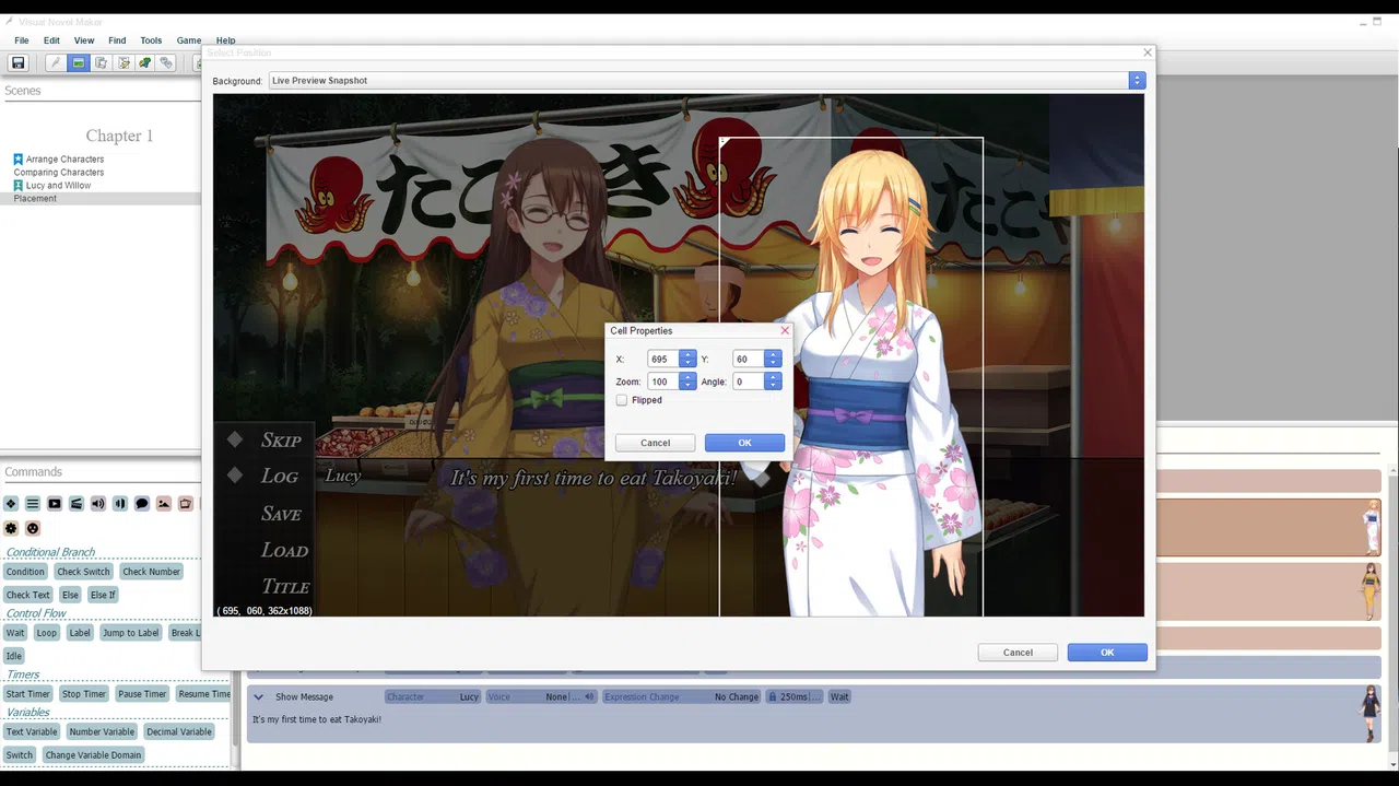 Visual Novel Maker Screenshot 4
