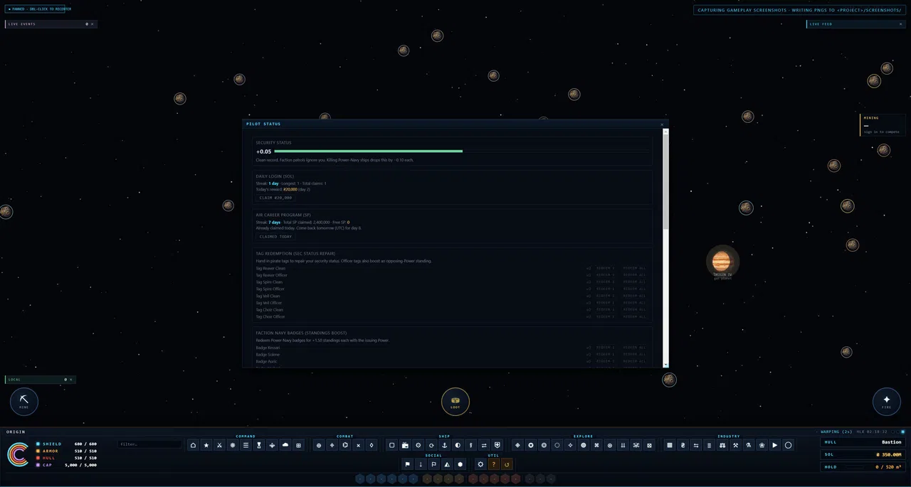 Outer Helix Idle Screenshot 0