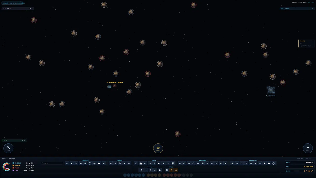 Outer Helix Idle Screenshot 3